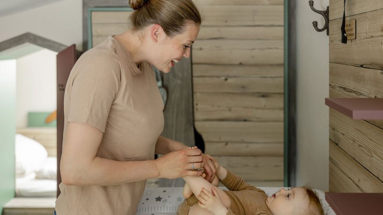 Fewo baumWipfel: Wickeltisch Fewo baumWipfel: Wickeltisch